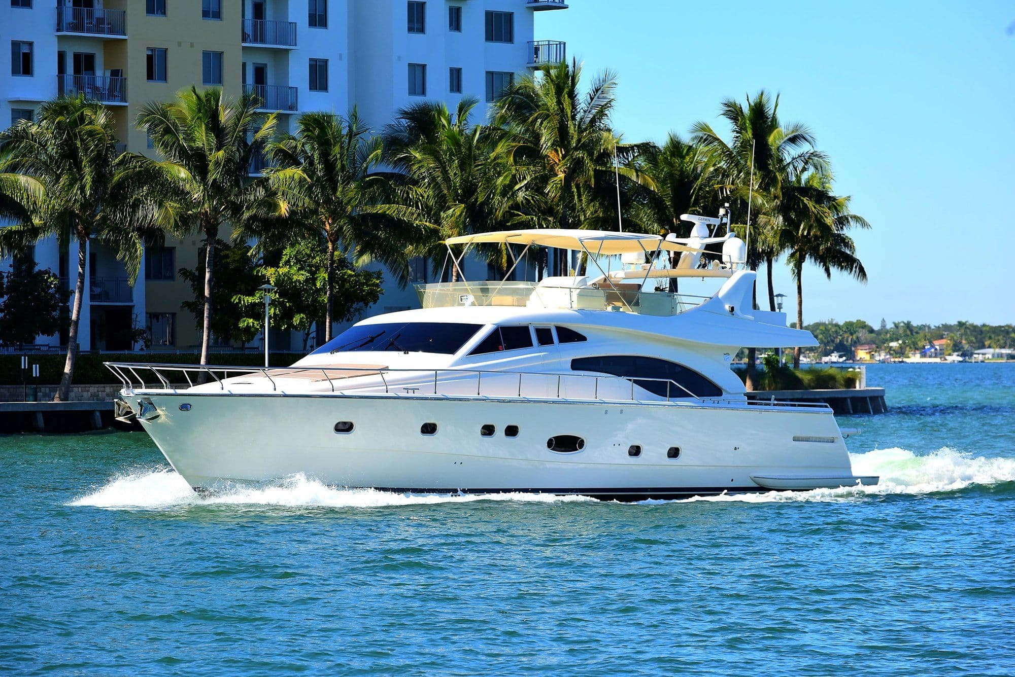 Ferretti 75 yacht rental in Miami